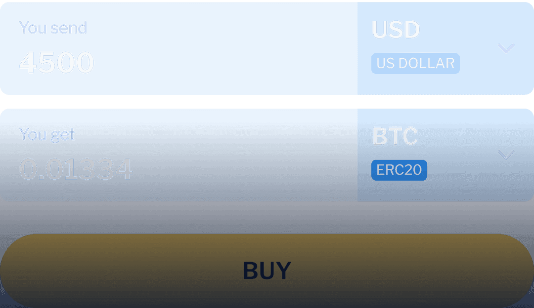 Enter the amount and provide your address